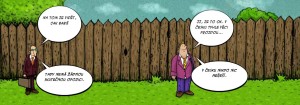 Komiks Česko je bezproblémová země